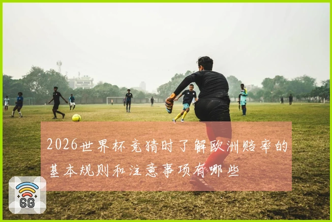 2026世界杯竞猜时了解欧洲赔率的基本规则和注意事项有哪些