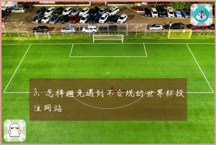 3. 怎样避免遇到不合规的世界杯投注网站