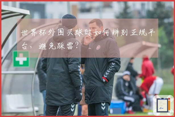 世界杯外围买球时如何辨别正规平台，避免踩雷？