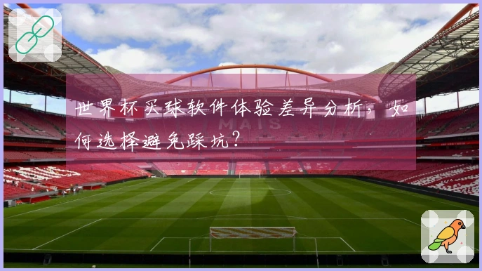 世界杯买球软件体验差异分析，如何选择避免踩坑？